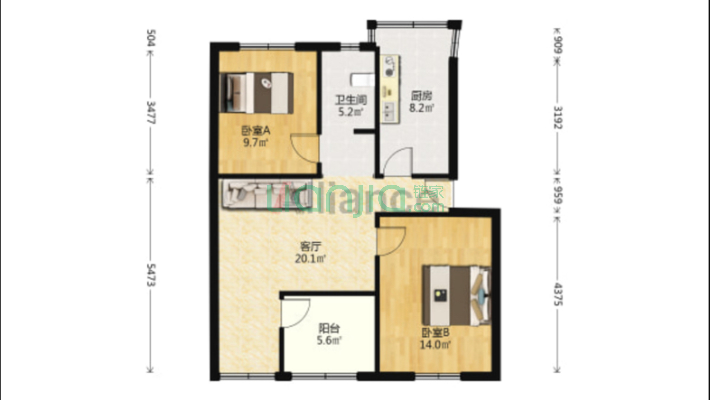 联社巷二手房实景图