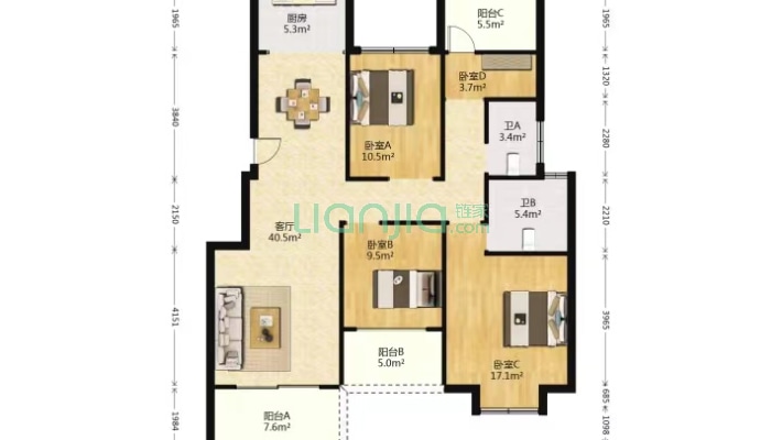 红叶小区二手房实景图