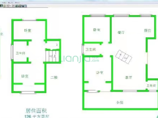 锦绣花园 4室2厅 南 北-户型图