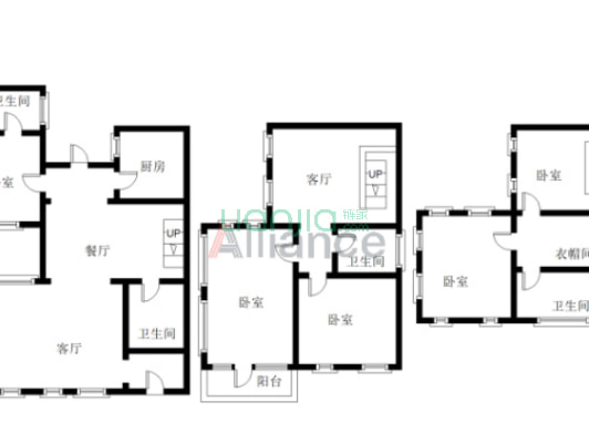 京都颐和城 别墅     自带高尔夫      交通便利-户型图
