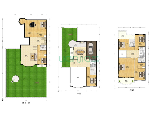 融创博爵堡 8室2厅5卫 372平方