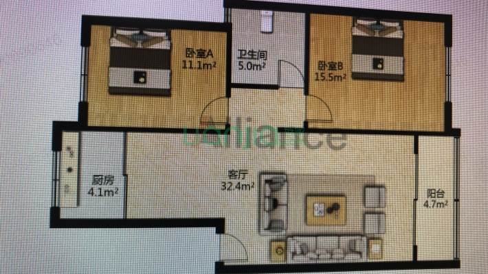 宝利·北秀苑二手房实景图