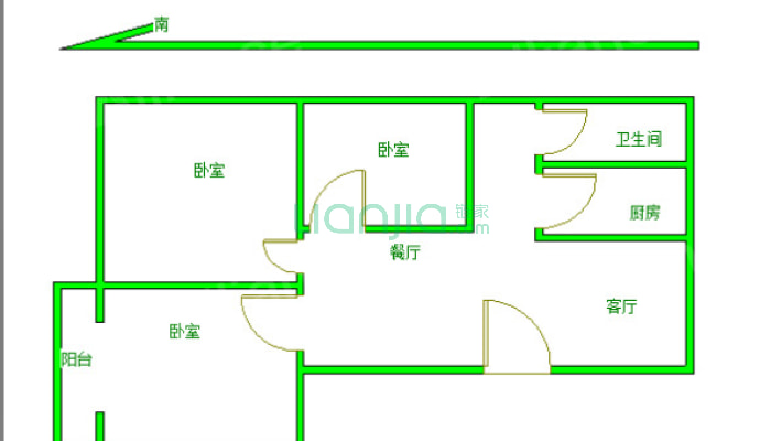 岳银三村二手房实景图