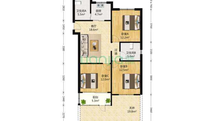 佳运公寓二手房实景图
