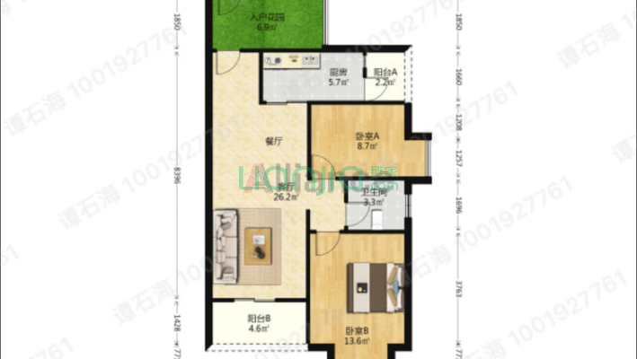 东魅蓝山郡2期二手房实景图