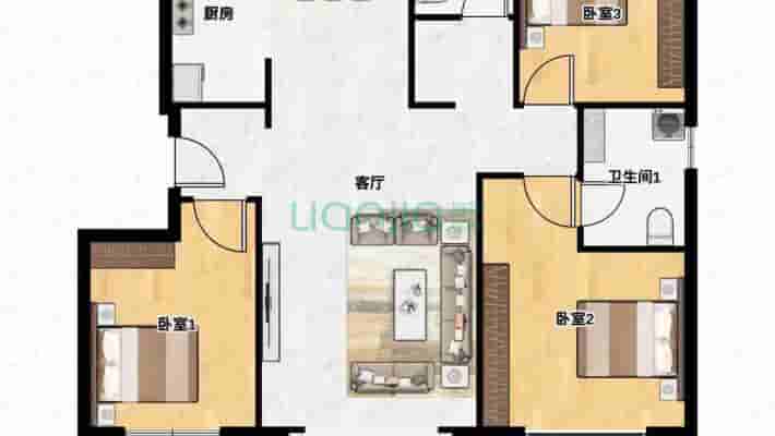 阳光家园东区二手房实景图