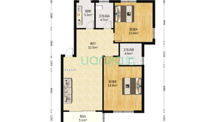 鹿城广场二手房实景图