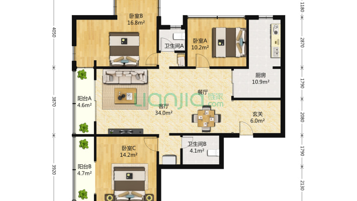 万豪公寓二手房实景图