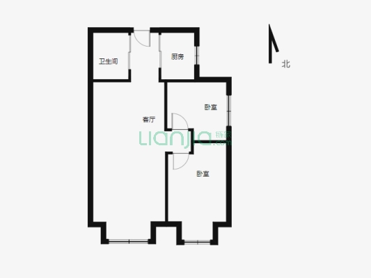 溪语原筑精装2室出售中欢迎咨询看房-户型图