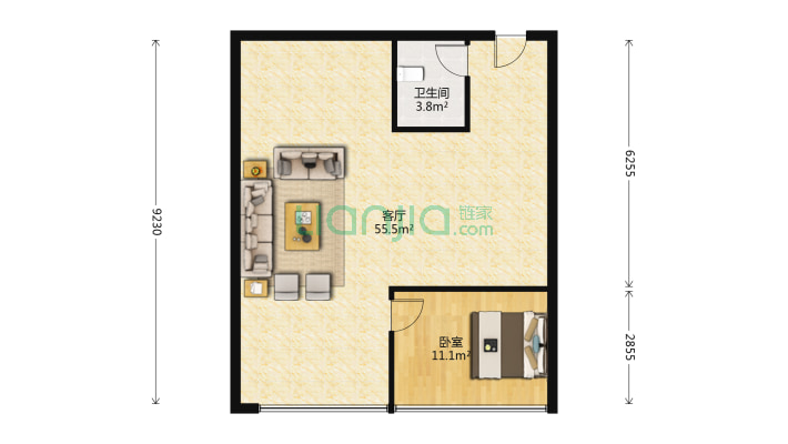 七公馆二手房实景图