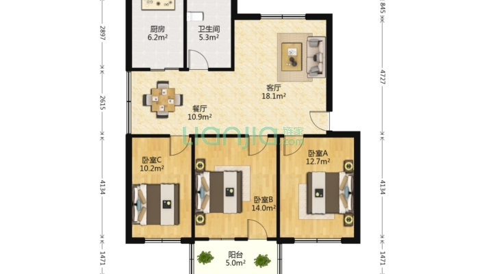 城河路36号二手房实景图