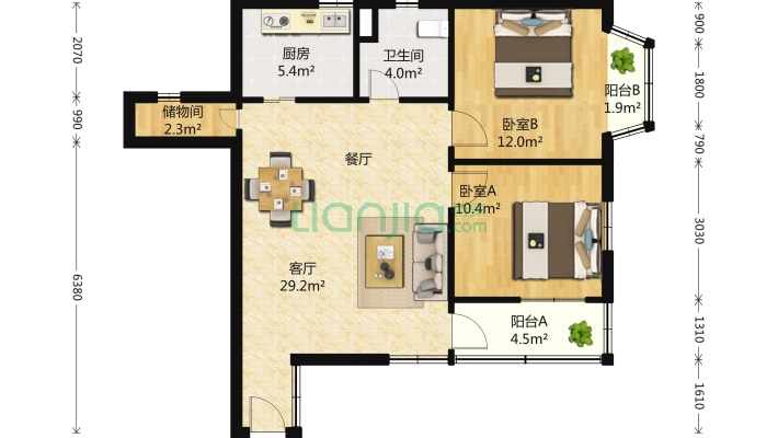 梅山大楼二手房实景图