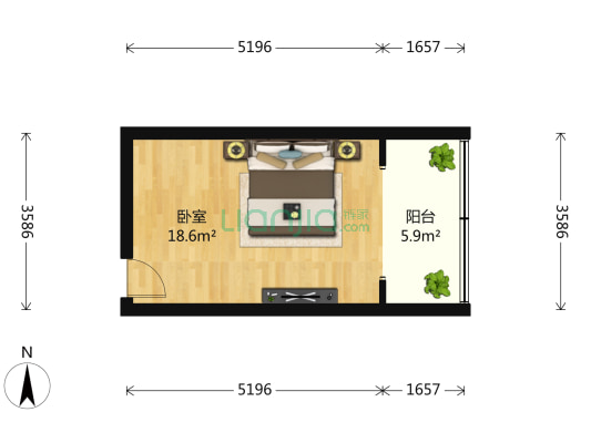 洗面桥街9号 1室0厅0卫 45平方