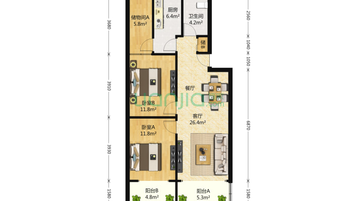 永和苑二手房实景图
