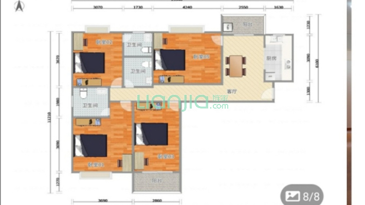 华汉广场二手房实景图
