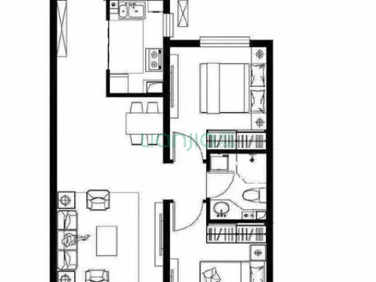 一步之遥北京，住着更舒心，隆基泰和自持物业-户型图