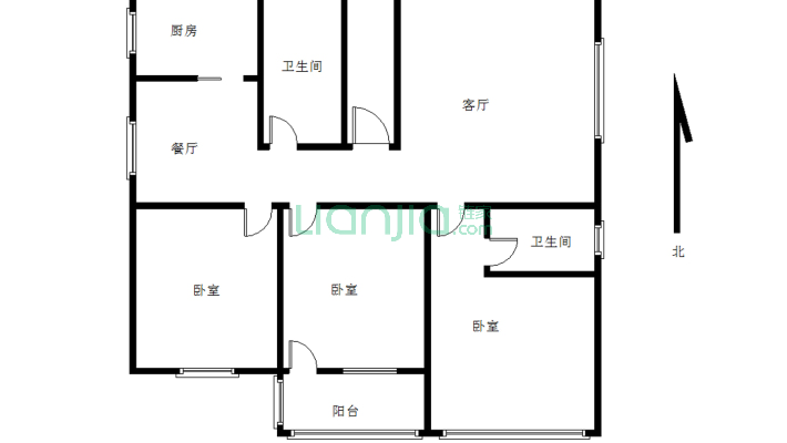 工行宿舍二手房实景图