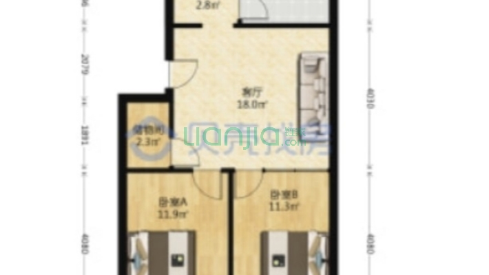 清河家园小区二手房实景图