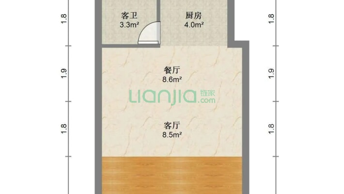 滨江别墅小区二手房实景图