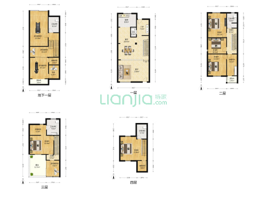正阳领郡 10室2厅5卫 253平方