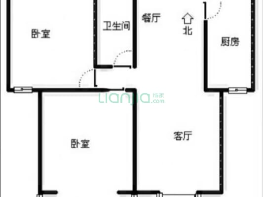 水岸花城大社区，集体供暖，交通便利，70年大产权-户型图