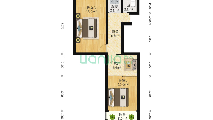 长顺路16号二手房实景图