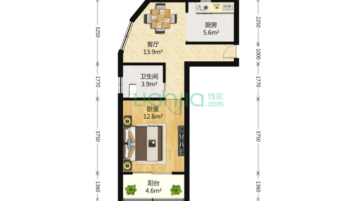 嘉川公寓二手房实景图