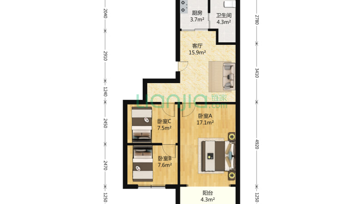 淞南六村西区二手房实景图
