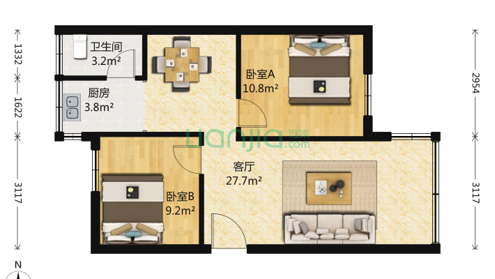 晒布路73号大院二手房实景图