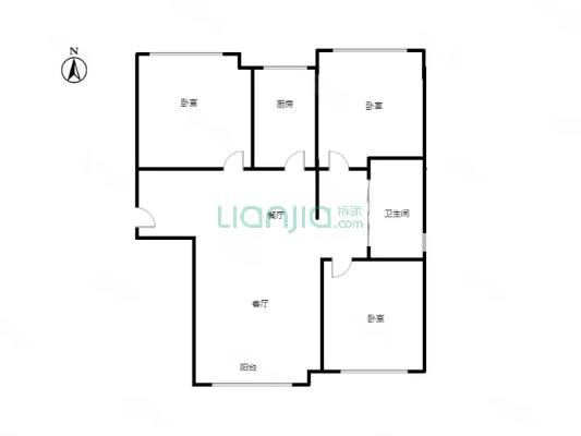 此房属于70年产权住宅，民水民电，-户型图