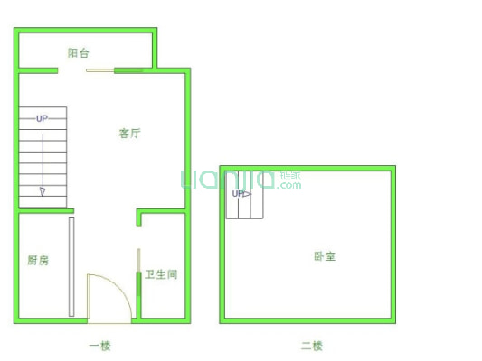 东江之星复式公寓 户型方正 带阳台 交通方便 诚心出售