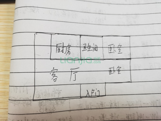 长安开发住宅二区 2室1厅 南 北