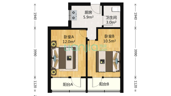 谈家渡路162号二手房实景图