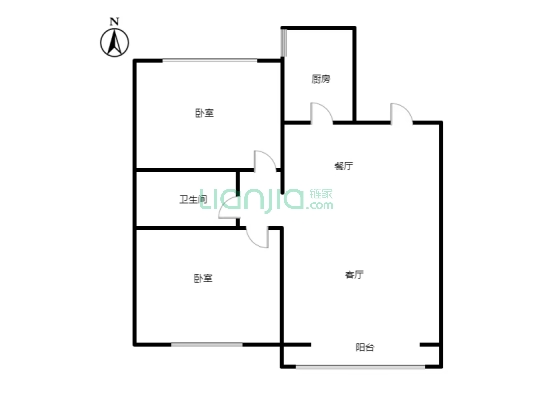 松林店区域环境很好的小区旁边就是涿州二中-户型图
