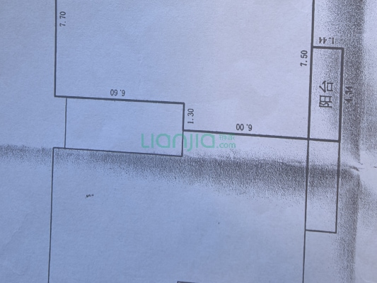 南北通透格局，采光好，精装修，小区绿化优美-户型图