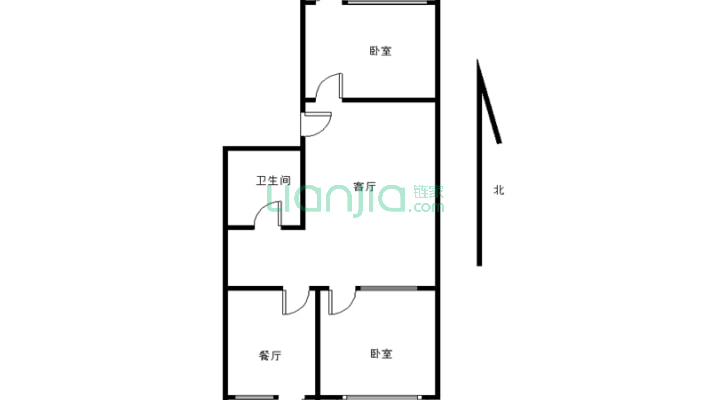 鱼儿山北街二手房实景图