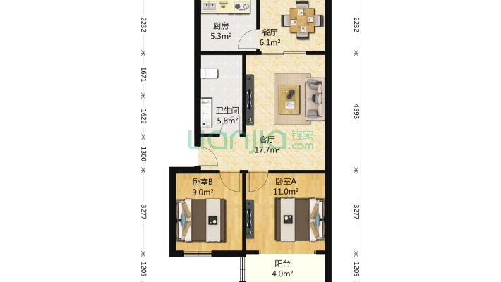 梧桐苑二手房实景图