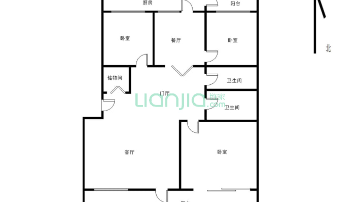 中国农业发展银行张家口分行家属楼二手房实景图