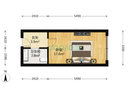 龙港公寓 1室1厅1卫 0平方