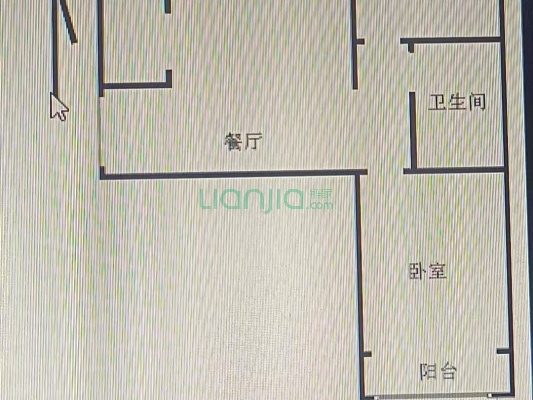 满二，两居室，集中供暖，采光好，优质房源！-户型图