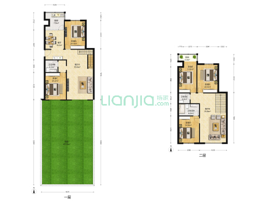 双裕花园东区 5室3厅3卫 225平方