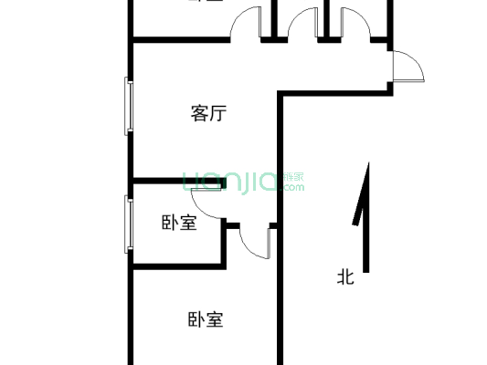 上海印象 三室 有证 楼层好 户型好-户型图