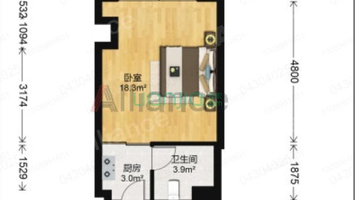 金福公寓二手房实景图