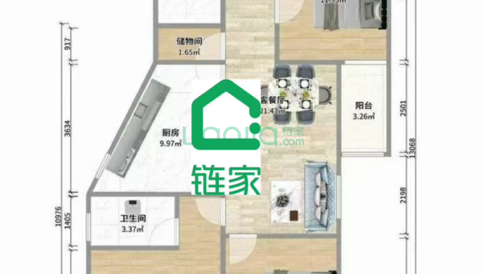通达大厦二手房实景图