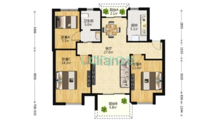 天兴和顺苑二手房实景图