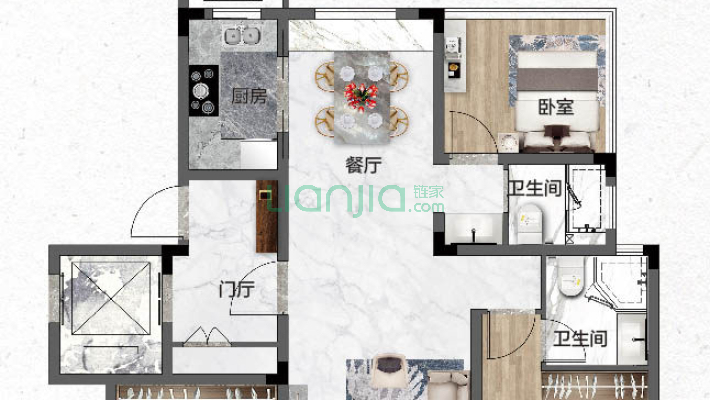 和泓海棠府二期二手房实景图
