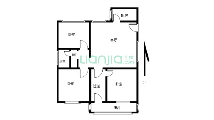 广电局家属院二手房实景图