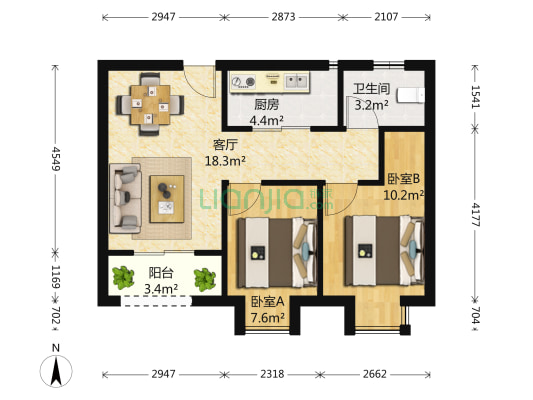 龙华  精装2房250万，看上价格还有空间，拎包入住