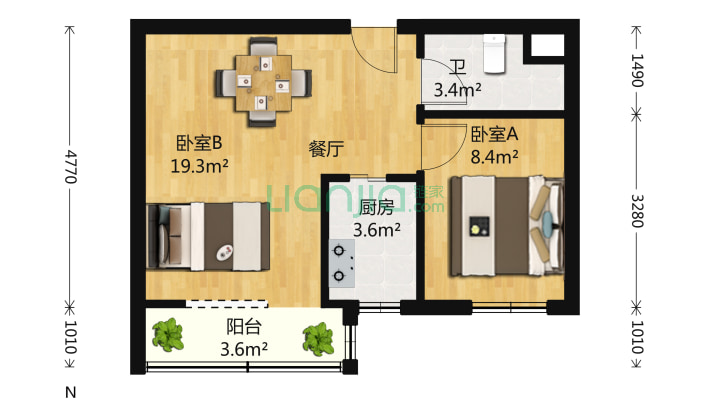 达新大楼二手房实景图