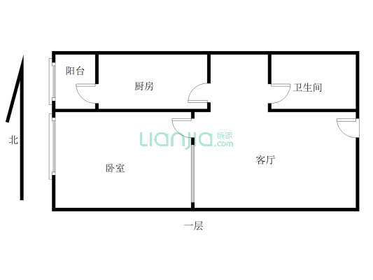 冉家坝轻轨旁永辉楼上带小区环境 2011年小区 星光-户型图